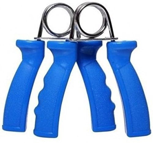 Simran Sports Hand Grip, Hand Grip for Gym, Hand Grip Strengthener, Hand Gripper, Hand Grip for Gym Workout, Hand Grip Exerciser, Hand Gripper for Men, Women, Boys & Girls (Pack of 2) (PVC Blue)
