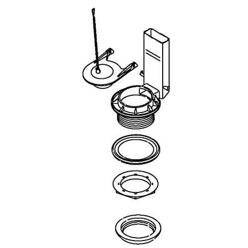 KOHLER 1060218 Genuine Part, Unfinished