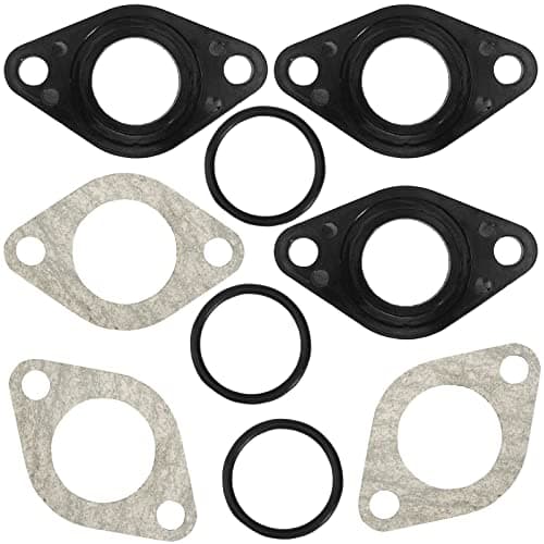 LIYYDS 3Pcs PZ22 22mm Carburetor Gasket 50cc 70cc 90cc 110cc 125cc 140cc 150cc 4Stroke Engine ATV Motorcycle Quad Scooter Go Kart Moped