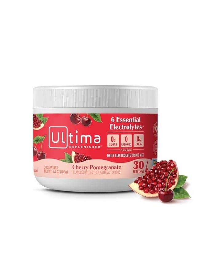 Daily Electrolyte Drink Mix, Cherry Pomegranate, 30 Servings, 3.6 oz (Pack of 1)