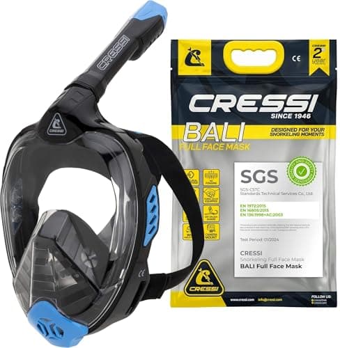 Cressi Bali, Black/Blue, L/XL