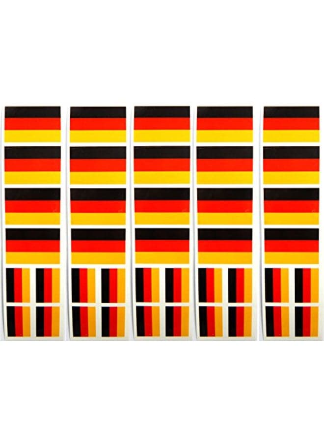 40 Germany Flag Tattoos German Olympic Party Favors