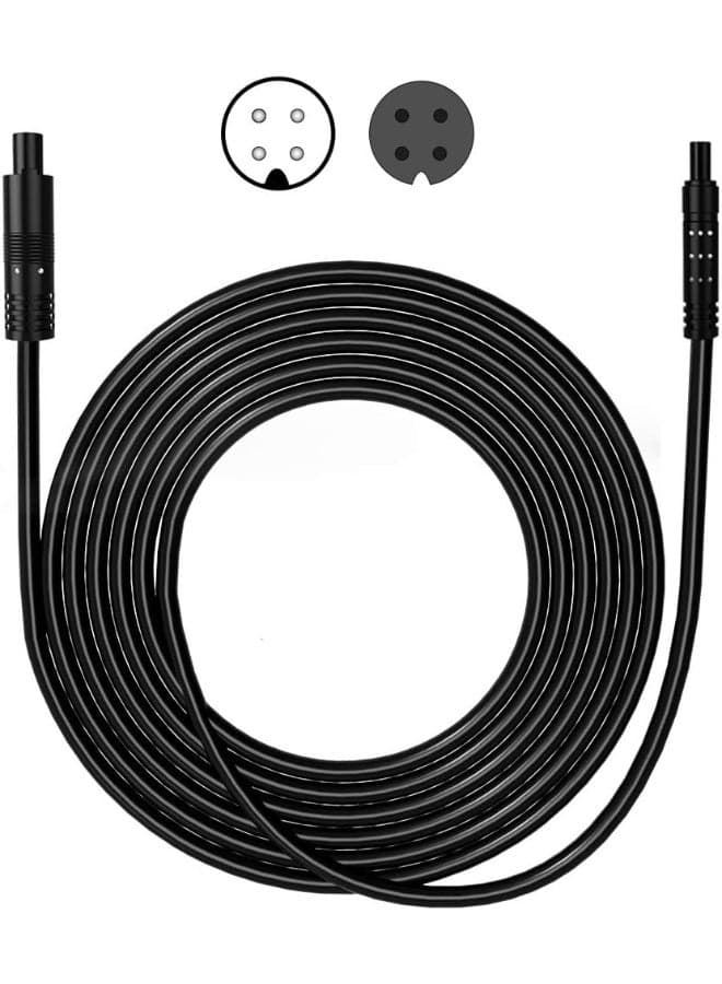 YQMAJIM Dash Cam Rear View Backup Camera Reverse Car Recorder Cable Extension Cord (4-pin 16.5ft)
