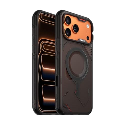 Aulumu A17 iPhone 17 Pro Case MagSafe Compatible TouchSensitive Buttons Integrated Drop Protection MilitaryGrade Outdoor Design Black