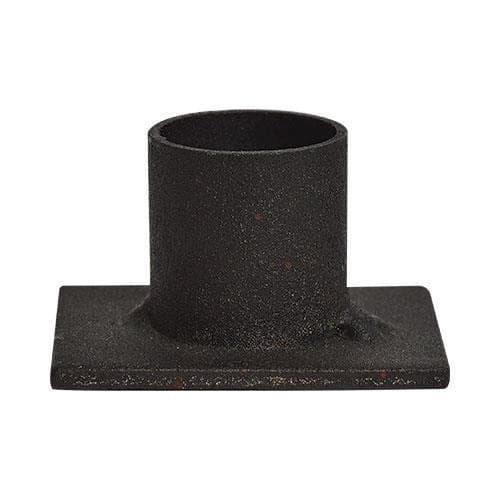 CWI Gifts Taper Candle Holder - Iron Candle Stick Candle Holders - Farmhouse Candlestick Holders - Fireplace Mantel Decor - 1 Piece 2 x 1.5 x 1in