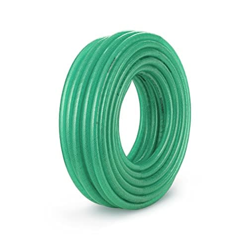 Garbnoire 0.75 Inch Heavy Duty 3 Layered Braided Water Hose Pipe | Garden Outdoors Pipes (10 Meter (32.8 Feet), Green)