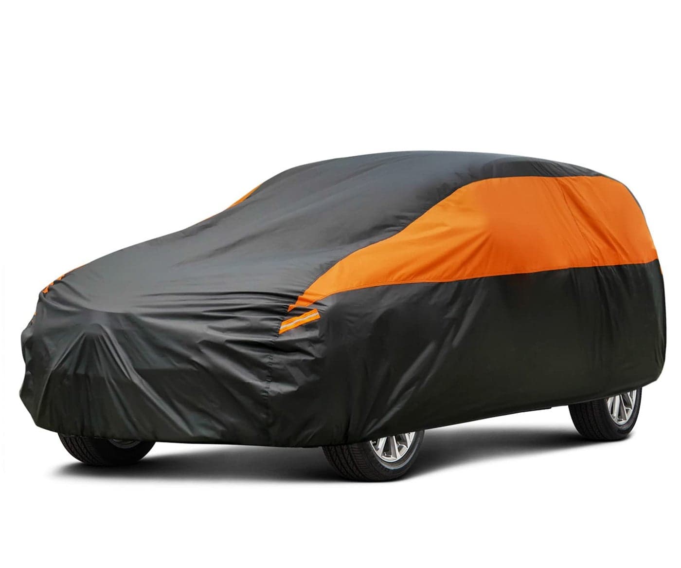 GUNHYI SUV Car Cover for Automobiles All Weather Waterproof Universal Fit Toyota Highlander Honda Pilot Nissan PathfinderMurano BMW X5X6 Infiniti FX35 etc