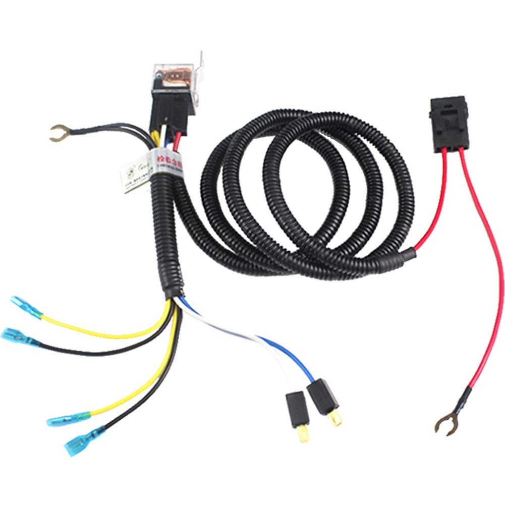 FARBIN Horn Wiring Harness Relay Kit 80A 12V