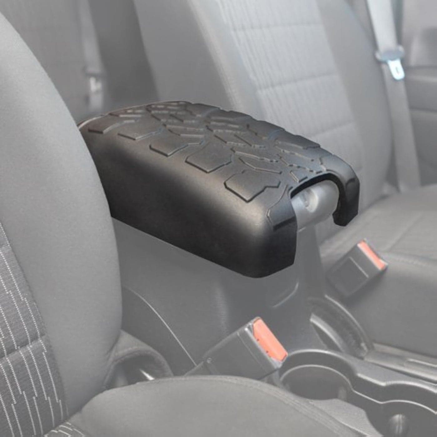 Boomerang Tire Tread Armpad for Jeep Wrangler JK 20112017 Center Console Armrest Cover
