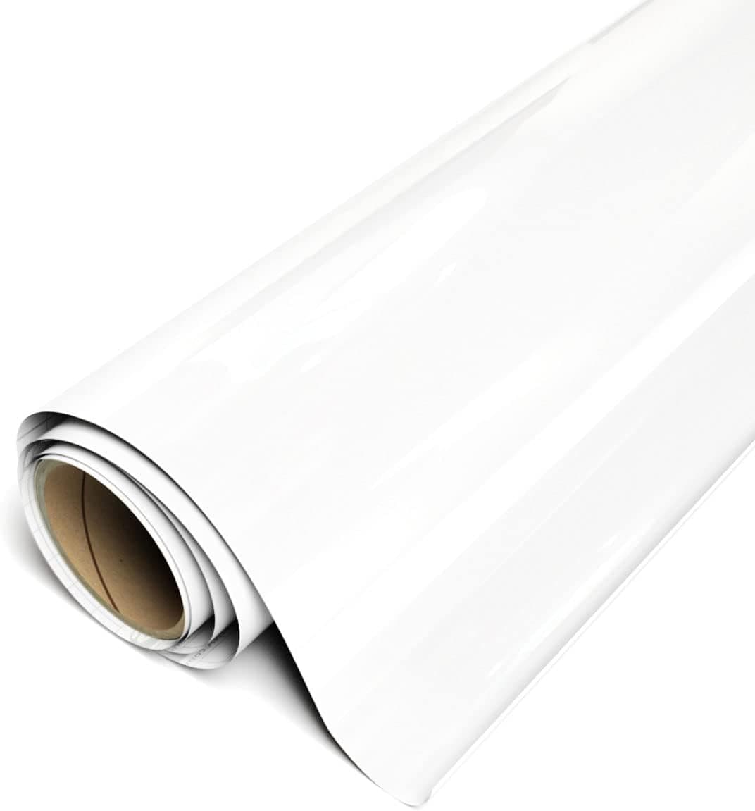 Siser EasyPSV Starling by Avery Dennison 12x5yd White Glossy Permanent Adhesive Vinyl Dishwasher Safe for Indoor Outdoor Applications for Use with Siser Cricut Silhouette Cutters
