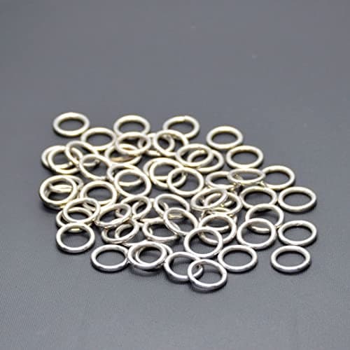 FAPBADRI Roman Rings Used in Blinds, Material - Metal, Unbreakable, 50 Pieces