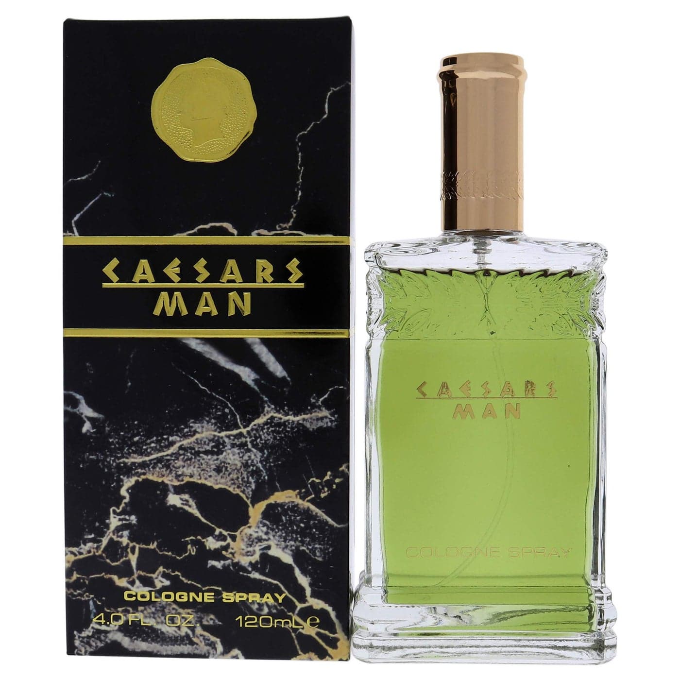 Caesars Man Legendary Cologne Spray 40 oz 120 ml New in Box