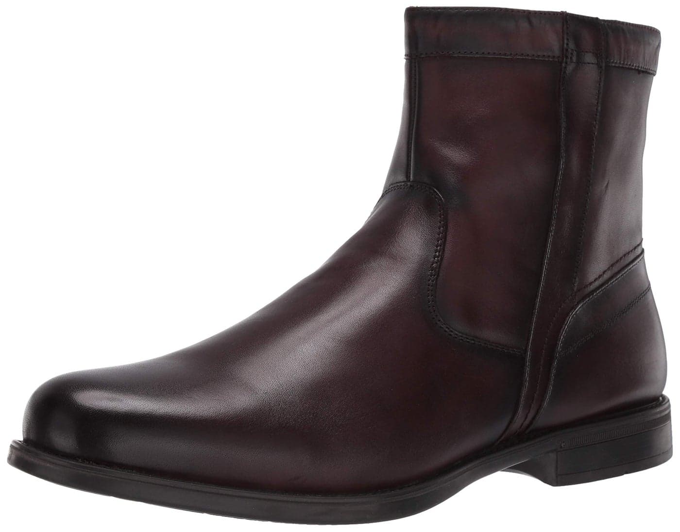 Florsheim Men's Medfield Plain Toe Zip Boot Fashion, Brown, 13