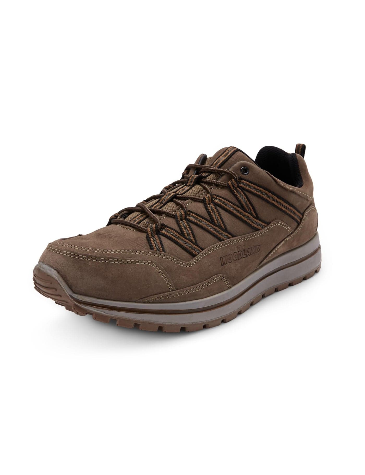 Woodland Men's Dubai Khaki Nubuk DSLMLD Casual Shoes-8 UK (42EURO) (GC 6055123)