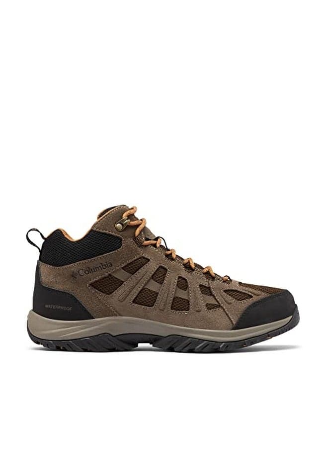 Columbia Men's Redmond III Mid Waterproof, 2024 Cordovan/Elk, 7