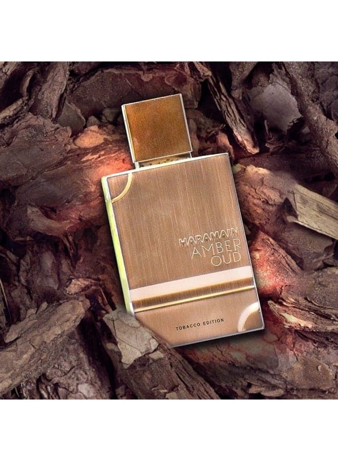Al Harramain Amber Oud Tobacco Edition Eau De Parfum Spray, Masculine, 2.04 Fl Oz, (I0096261)