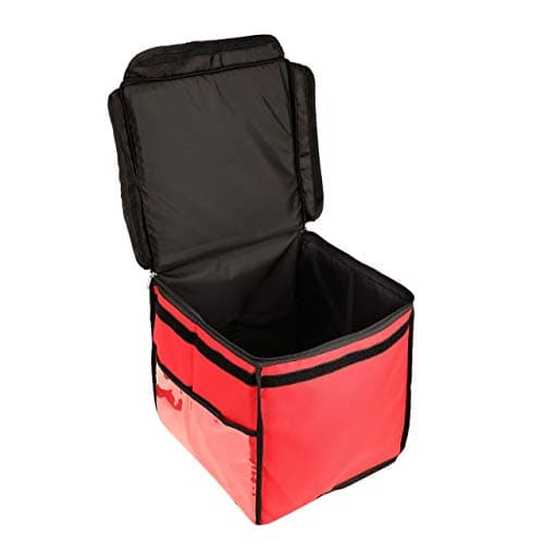 999 Standard Insulated Meal Delivery 47L Bag (RED) Branded Premiun Quality Food Carry On Bike Pickup Backpack.