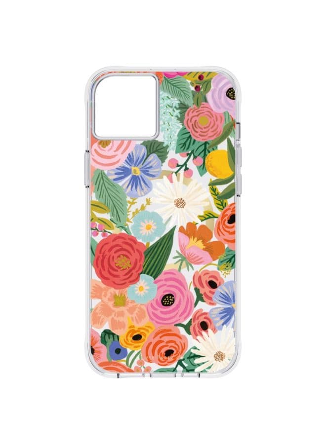 RIFLE PAPER CO. iPhone 14 Plus - Garden Party Blush with Magsafe