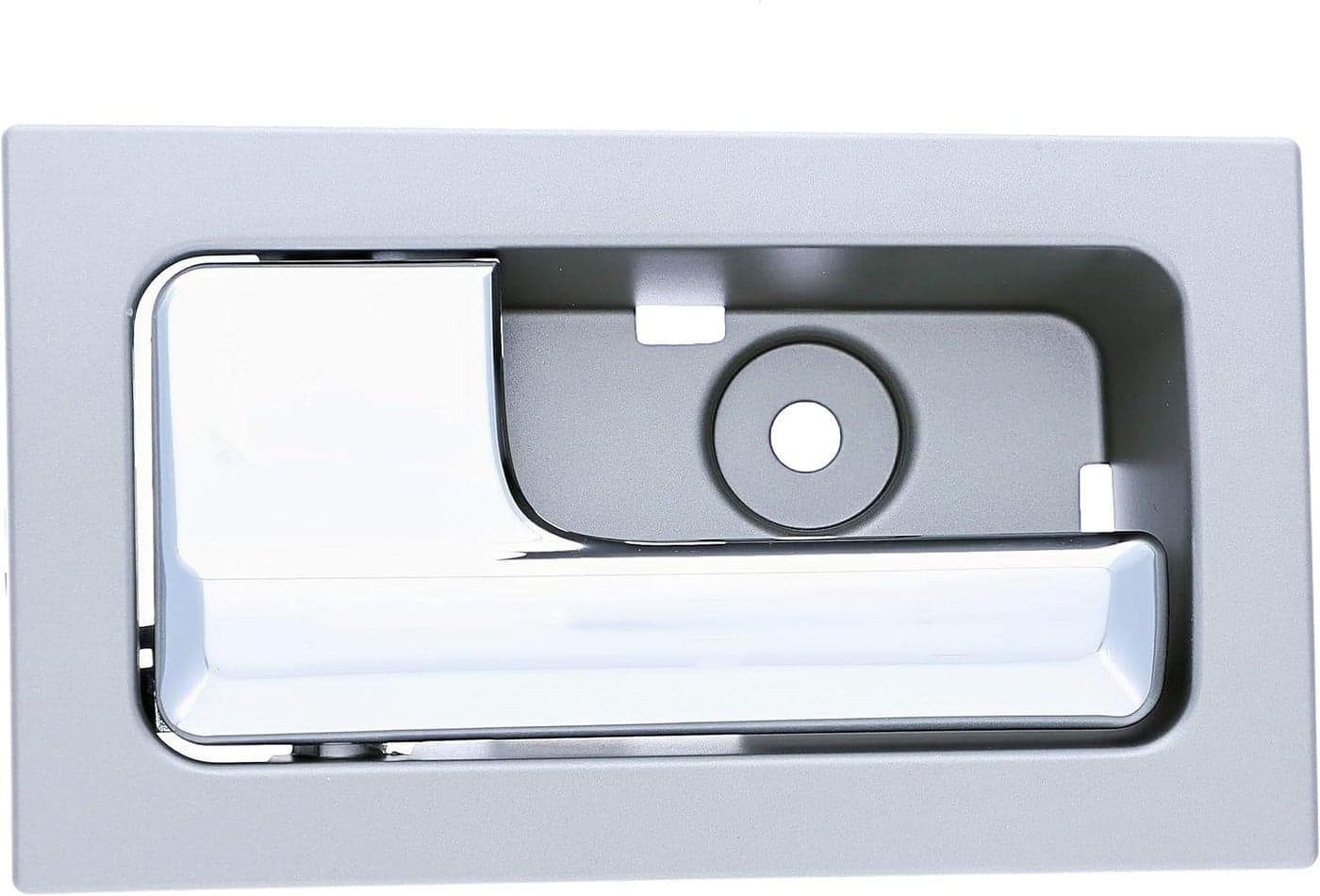 Dorman 90826 Interior Door Handle for Select Ford Models, Chrome Lever/Gray Housing
