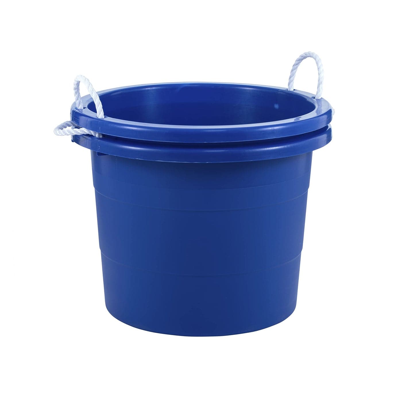 United Solutions EasyAccess Storage Rope Handle Tub 19 Gallon Blue 2 Count TU0335