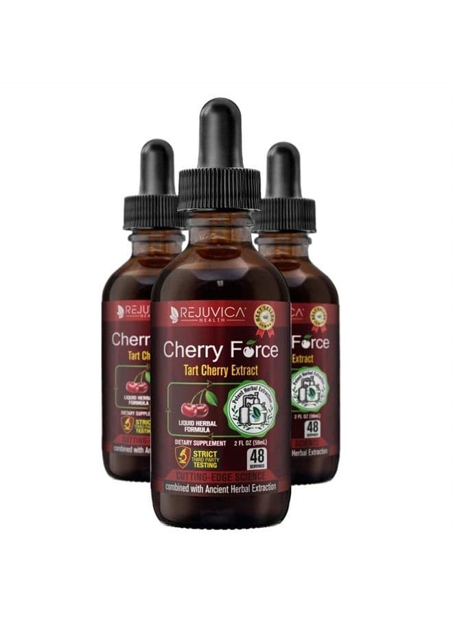 Advanced Tart Cherry Extract - Real Tart Cherries - Rich in Phytonutrients - Liquid Extract for Better Absorption