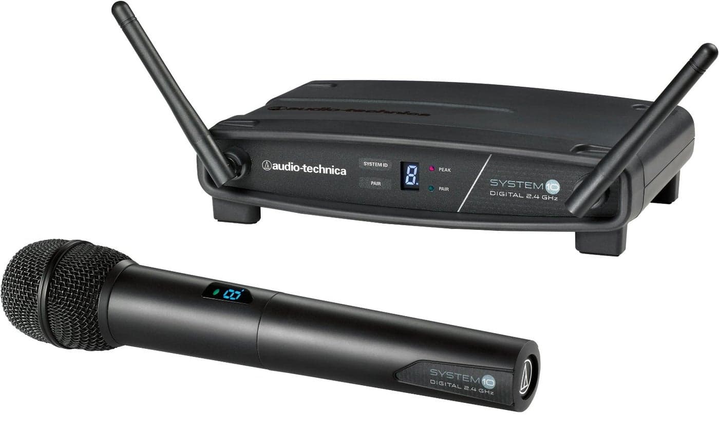AudioTechnica ATW1102 Wireless Handheld Microphone System