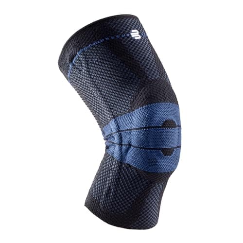 Bauerfeind - GenuTrain - Knee Brace - Targeted Support for Pain Relief and Stabilization of The Knee, Provides Relief of Weak, Swollen, and Injured Knees- Size 1 - Color Black