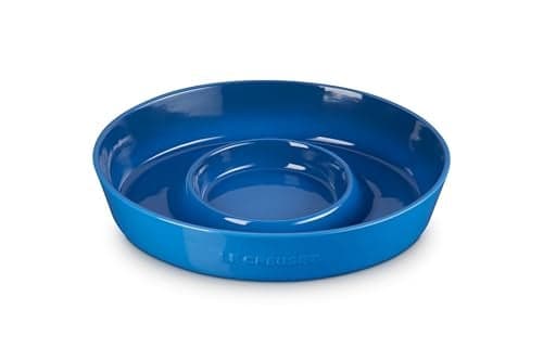 Le Creuset Stoneware Signature Oval Chip and Dip Platter, 13", Marseille
