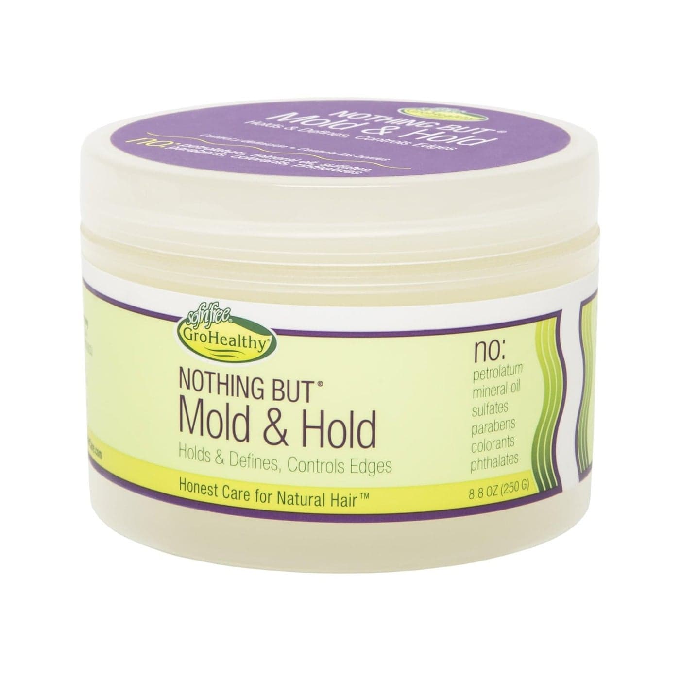 NOTHING BUT Mold Hold Gentle NonIrritating SulfateFree WaxFree Hold and Definition for All Types of Curly Healthy Natural Hair 88 oz Pack of 1
