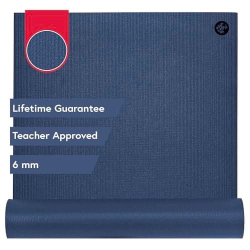 Manduka PRO Yoga Mat – Premium 6mm Thick Mat, Eco Friendly, Oeko-Tex Certified, Ultra Dense Cushioning for Support & Stability in Yoga, Pilates, Gym and Any General Fitness, Odyssey, 71" x 26"
