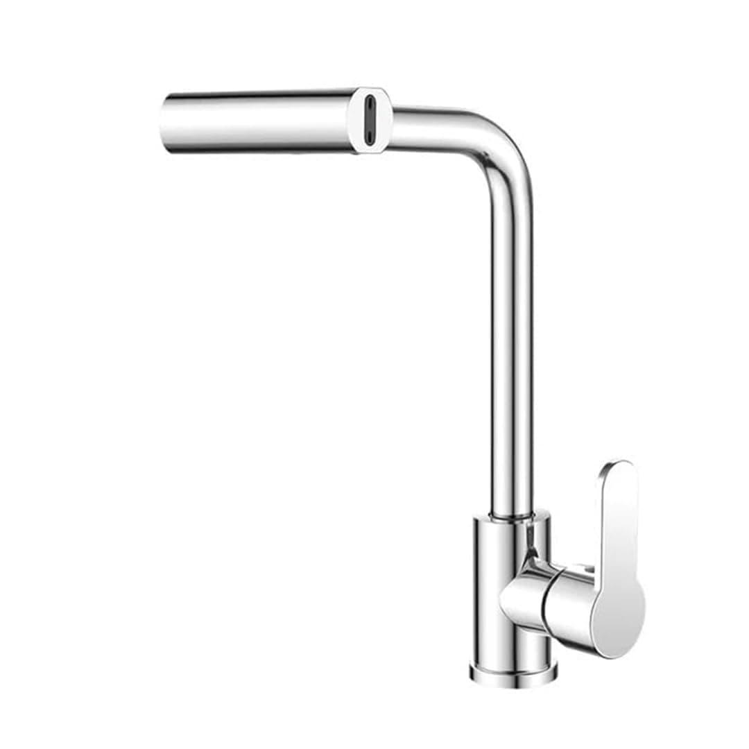 SHREESAMP Stainless Steel Multifunction Shower Kitchen Faucet 360 Rotation 4in1 Swivel Waterfall Faucet for Kitchen Sink Swivel Waterfall Kitchen Faucet for Washing Vegetable Fruit Extender Sink