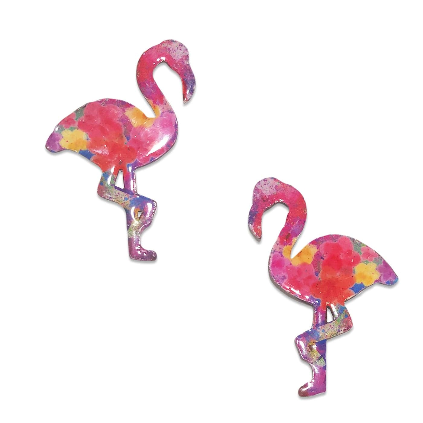 Sonoran Souvenirs Flamingo Screen Door Magnets 25W x 4H UV Resistant Metal Heavy Duty Perfect for Window Screens Door Screens Home Decor Indoor and Outdoor Use