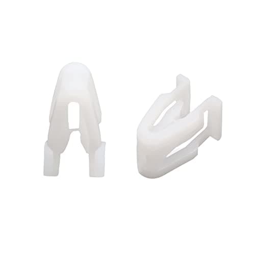 uxcell Plastic Fasteners Auto Car Trim Instrument Panel Dashboard 20PCS White