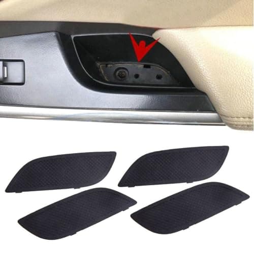 fitfoyo 4Pcs Car Armrest Door Handle Pull Pocket Cap Cover for Honda CRV CRV 2012 2013 2014 2015 2016