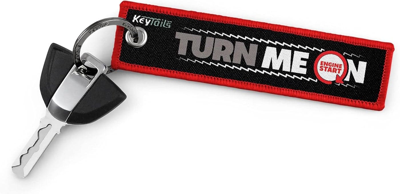 KEYTAILS Premium Key Tag - Turn Me On