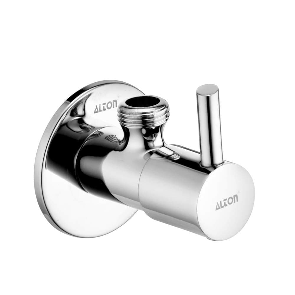 ALTON GRC3725 Brass Angle Valve With Wall Flange Chrome