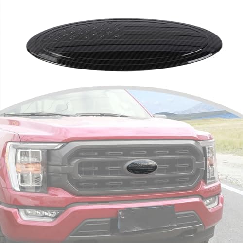 CheroCar for F150 Emblem Cover TrimLogo Back Badge Decoration Cover Trim Compatible with Ford F150 F150Purple