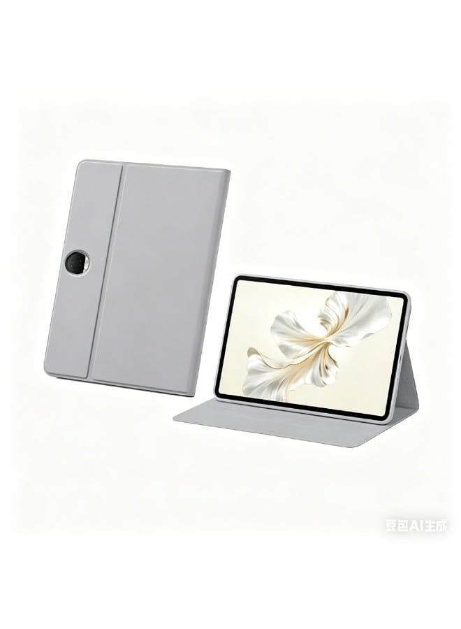 Case for Honor Pad 9, 【Stand Feature】 TPU Anti-scratch Protective Case, Ultra Thin Smart Cover Kickstand Case, for Honor Pad 9-Gray