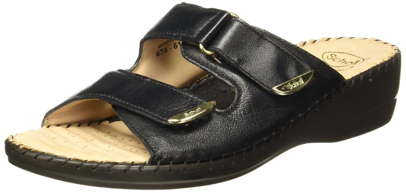 Scholl Women's TRIM MULE Black Heels - 4 UK (6746162)