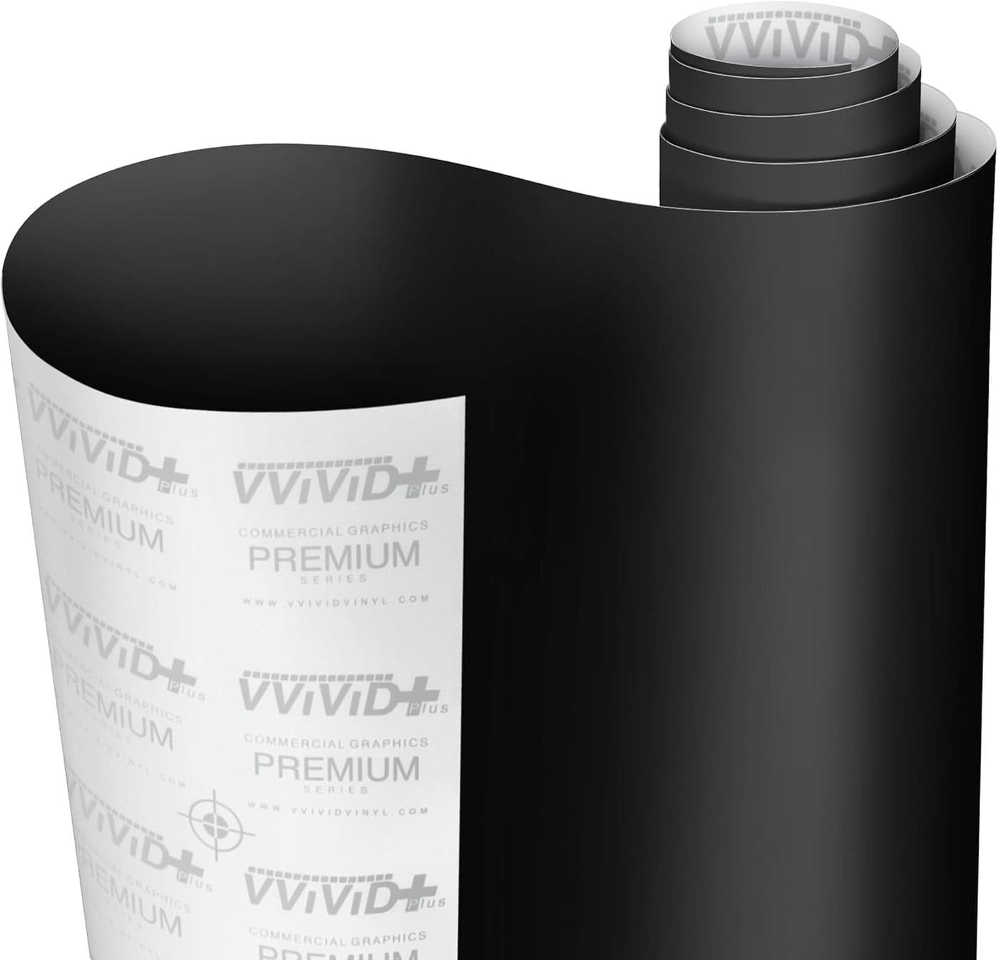 VViViD Black Matte Car Wrap Vinyl Roll with Air Release 3MIL-8 (4FT X 5FT)
