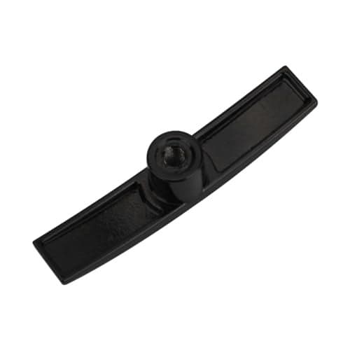 SAQXK Aluminum RV Dump Valve Handle Black Replacement for Valterra Waste Valve Handle RV Camper Dump Tank Handle Gate Valves T10036MN