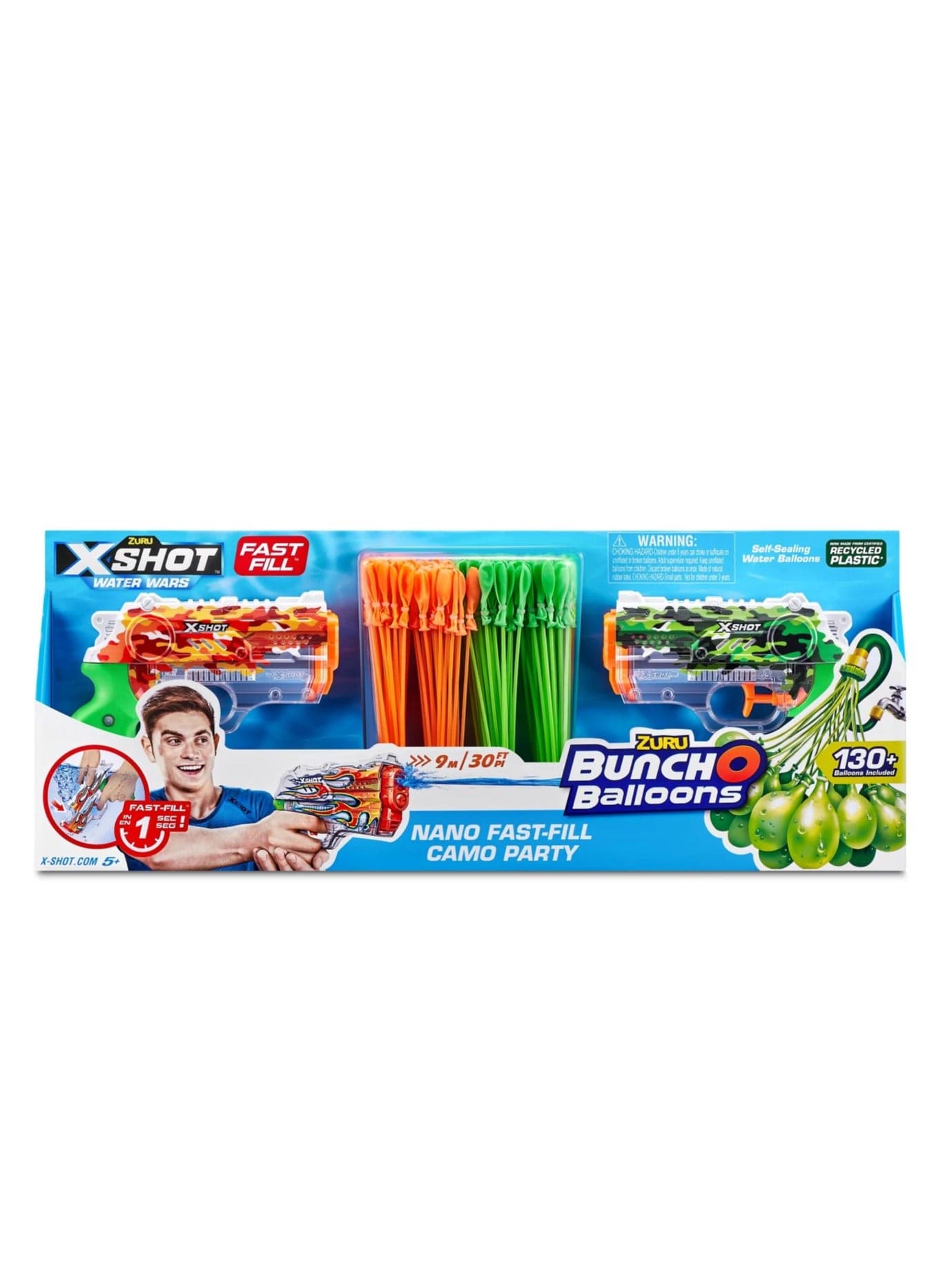 Bunch O Balloons Nano Fast Fill Camo Party