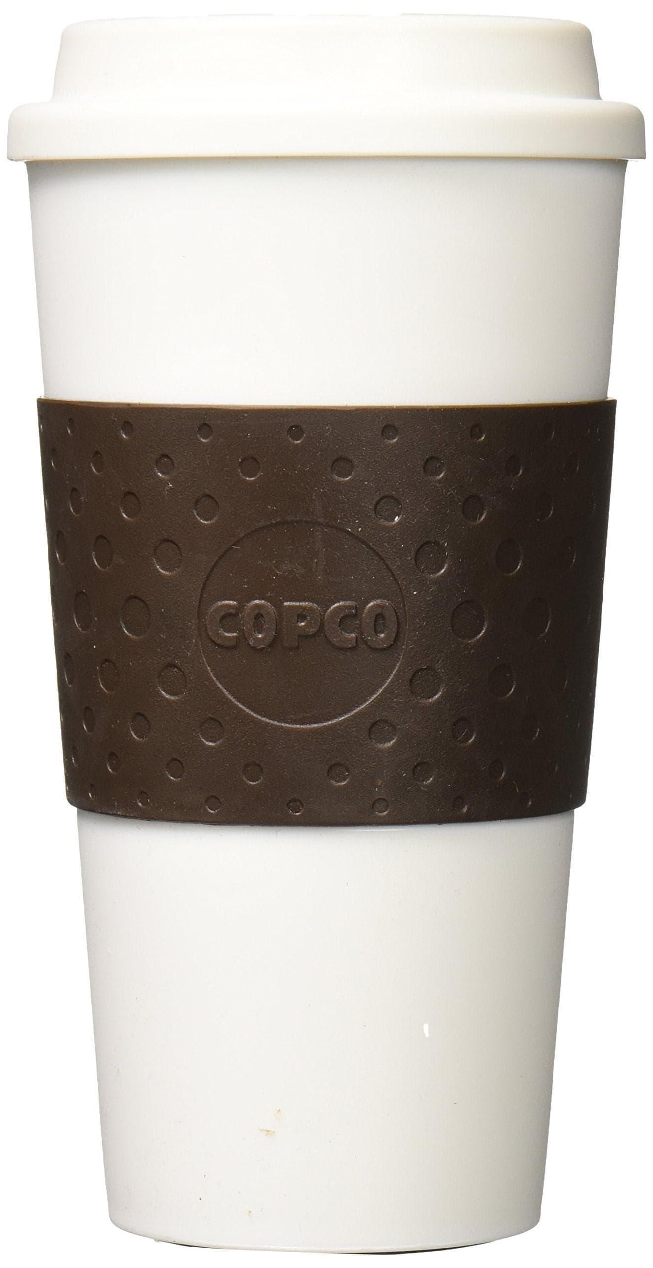 Copco Plastic Acadia Travel Mug 16Ounce Brown