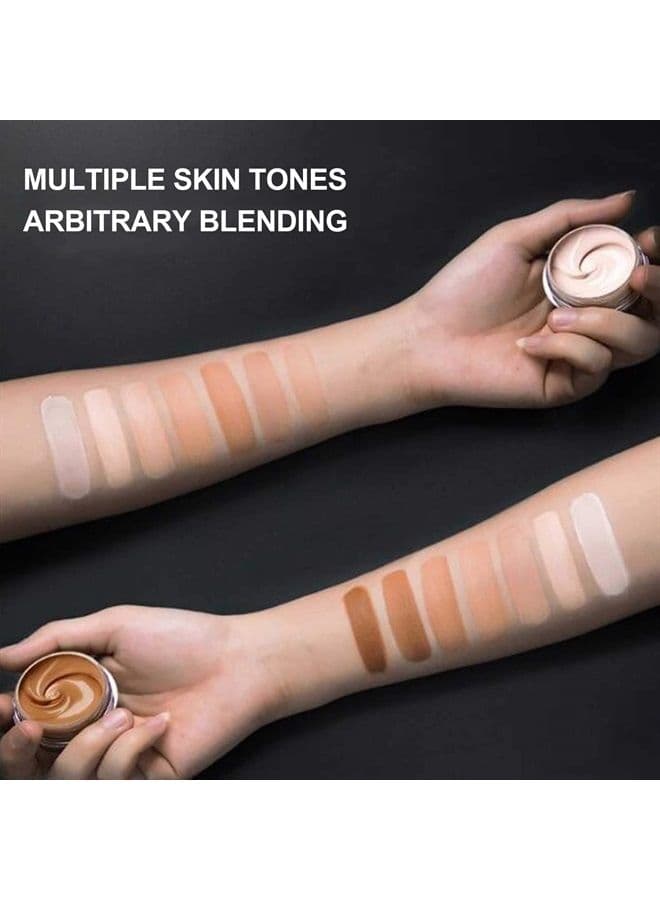 Scar Cover Up Makeup Waterproof, Leg Makeup Waterproof Waterproof Tattoo Concealer Makeup Body Birthmark Scar Spots Cover Cream 10G X 2Pcs Tattoo Cover Up Makeup Waterproof