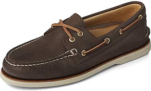 Sperry Men's Gold Authentic Original™ Boat Shoe, Brown, 10.5