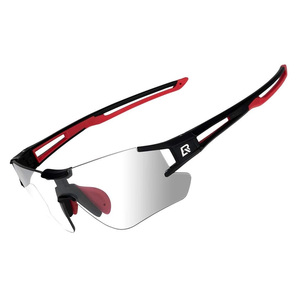 ROCKBROS Cycling Sunglasses - Adjustable,Lightweight,Shatterproof Photochromic Bike Glasses for Men Women Sports Goggles UV Protection