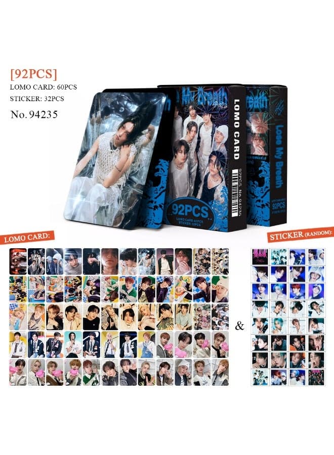 92 Lomo Card Star Photo Card Straykids New Song Lose My Breath Love Bean Support Cam