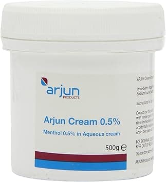 Arjun 05 Menthol Aqueous Cream 500g