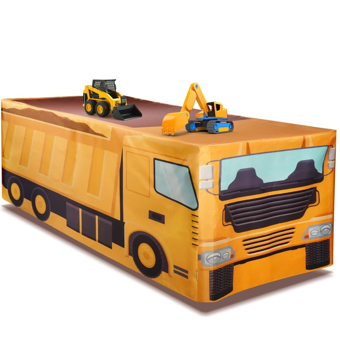 xbaiyanr 6Ft Construction Vehicle Table ClothConstruction Birthday Decorations for Kids Boys Party Decorations Baby Shower Birthday Party Supplies