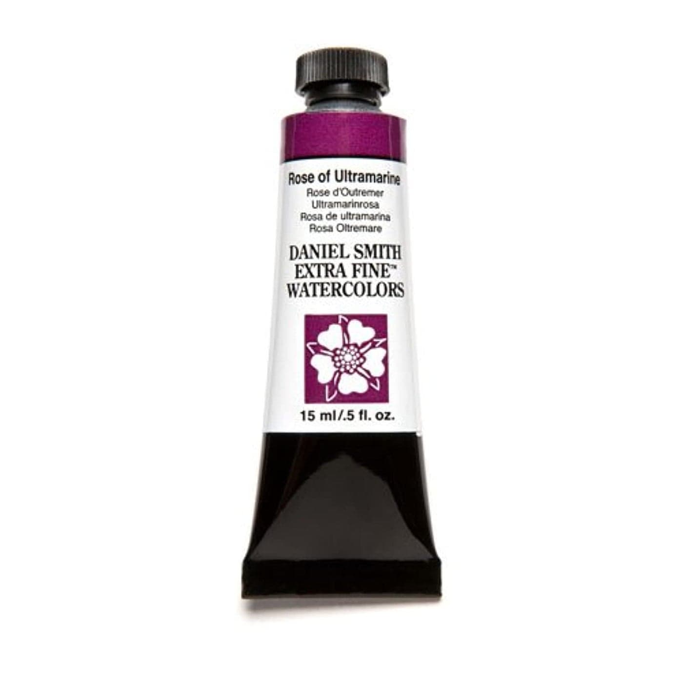 DANIEL SMITH 284600101 Extra Fine Watercolor 15ml Paint Tube Rose of Ultramarine